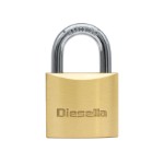 Brass Padlock Medium 30 mm with brass cylinder and hardened steel shackle